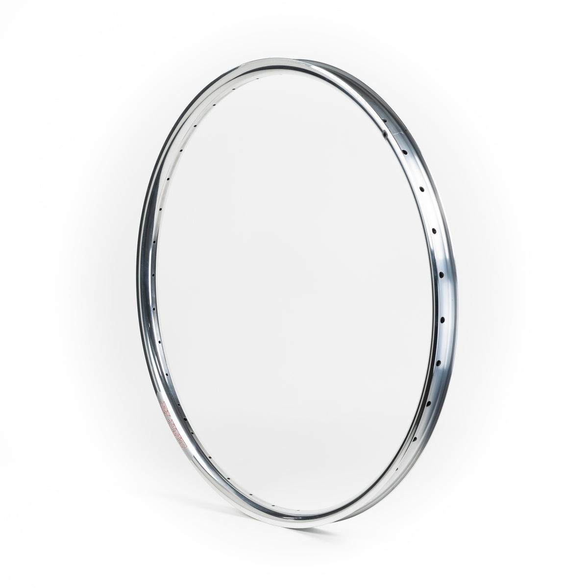 Velocity USA Blunt 35 Polished bicycle rim on a white background