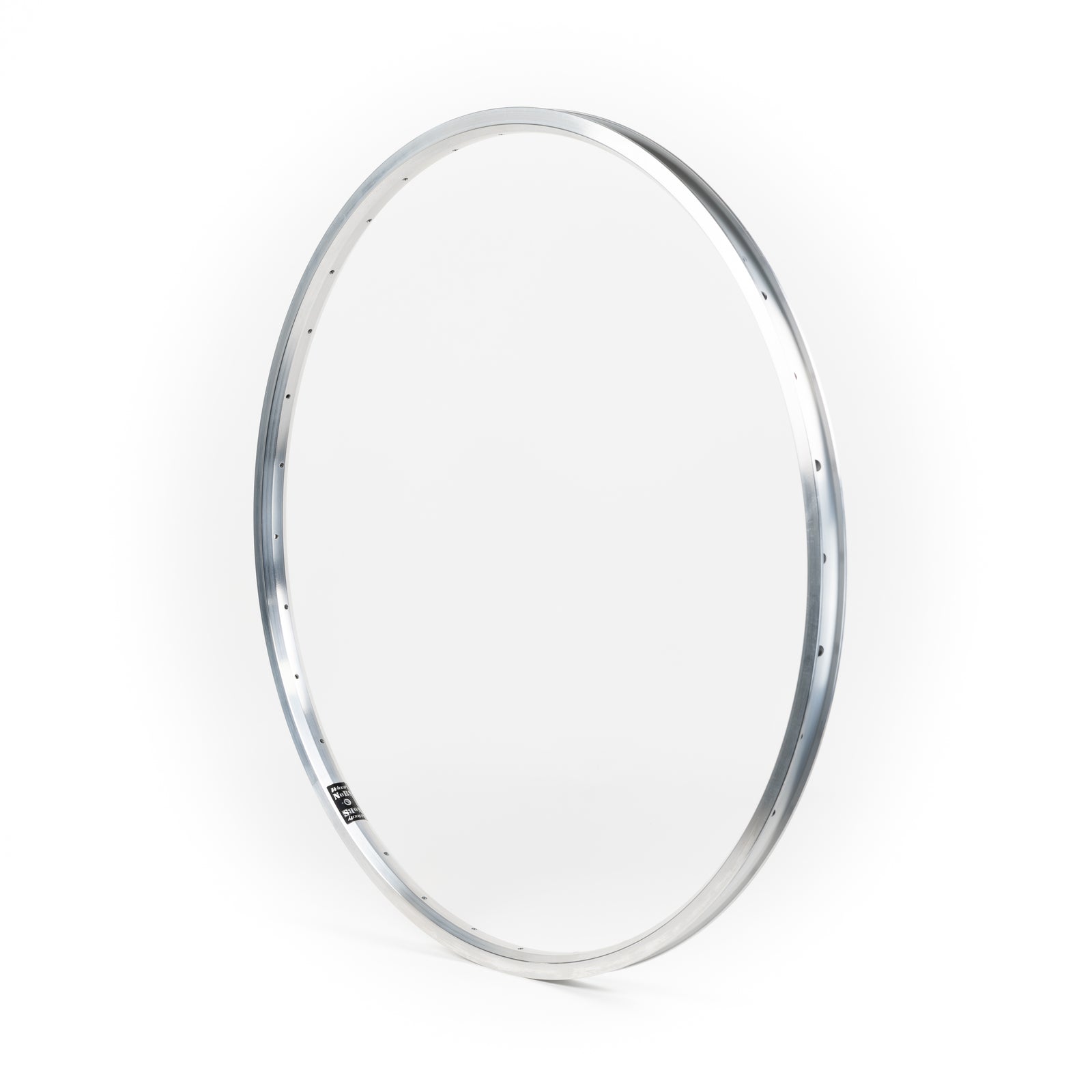 Velocity USA NoBS Mill Finish bicycle rim on a white background
